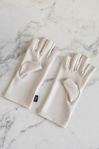 MY SHIELD QUARTZ CREME UPF 50+ handschoenen met open-tip design