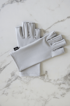 MY SHIELD SILVER UPF 50+ handschoenen met open-tip design