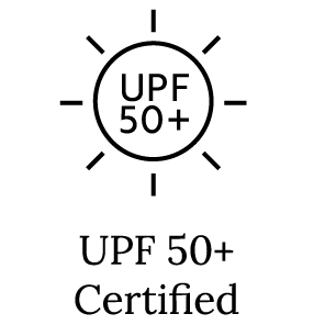 ICON UPF 50 black with text